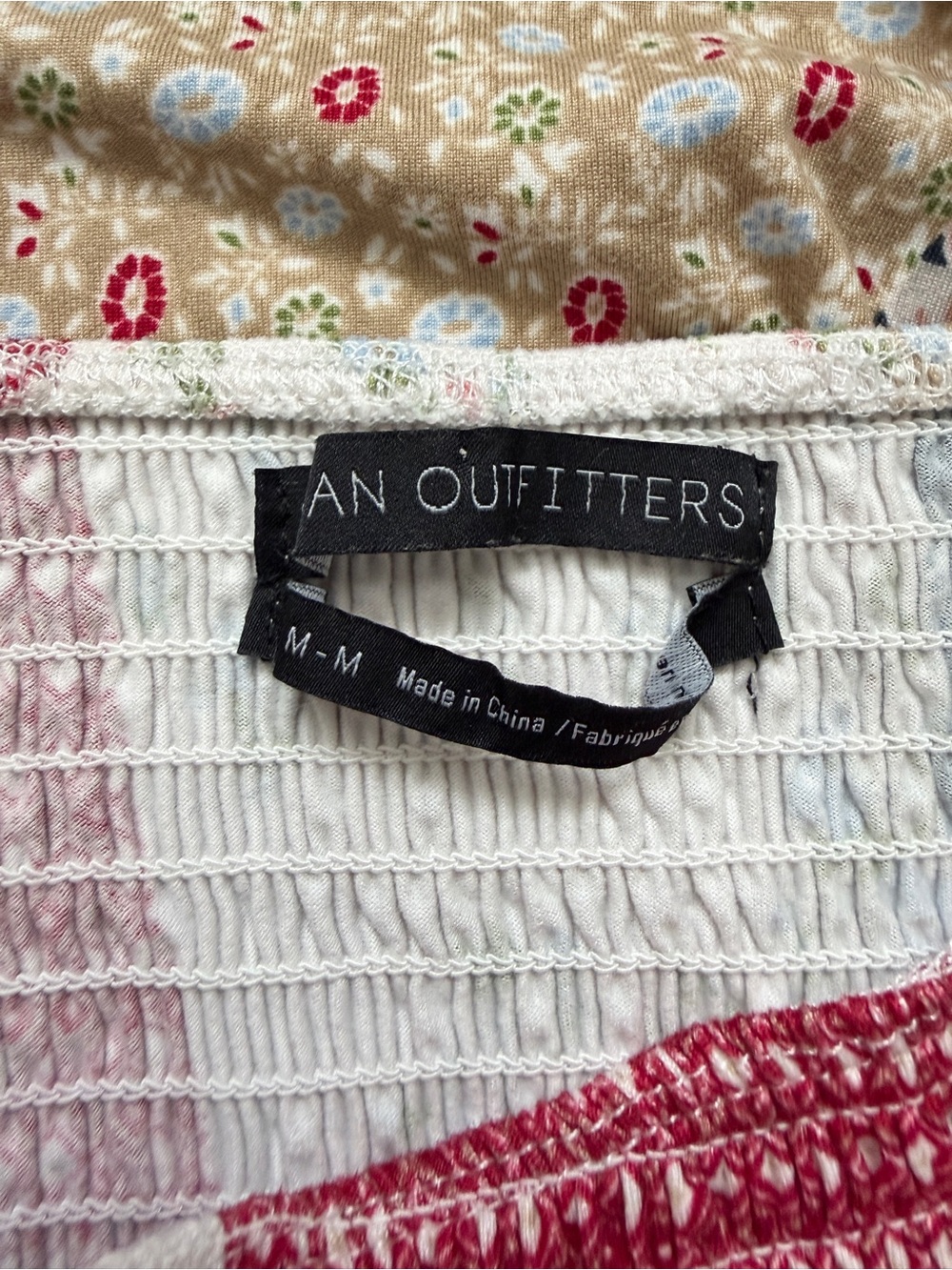 Urban Outfitters Patchwork Midi Dress - Picture 4 of 6